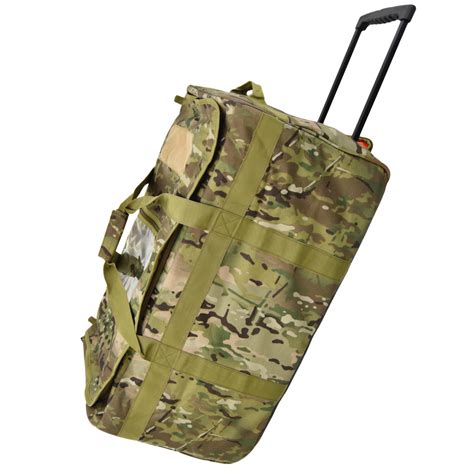 rolling duffle bag military